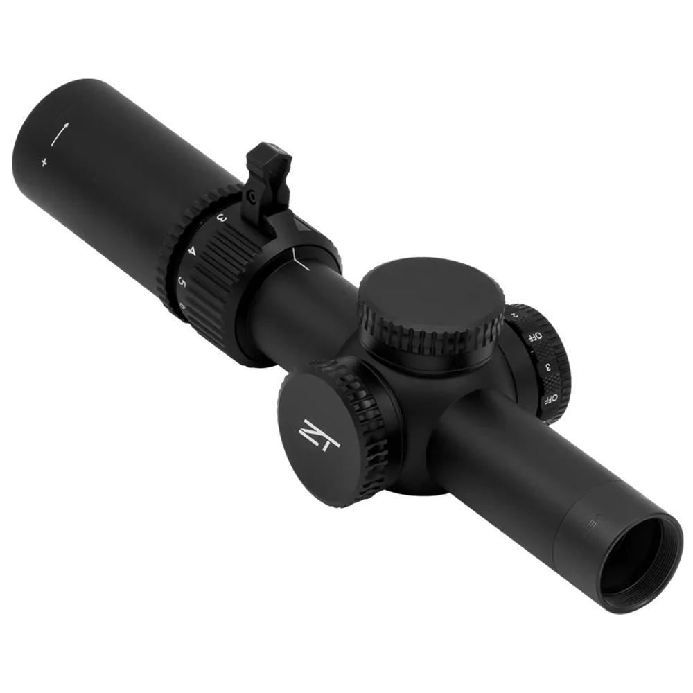 ZeroTech Vengeance LPVO rifle scope with 30mm tube and RAR illuminated reticle