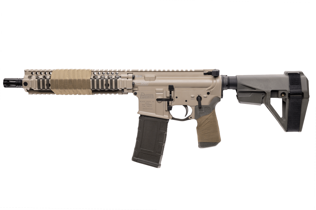 CNC FIREARMS Daniel Defense MK18 Elite 300BLK 10.3-inch FDE/ODG pistol