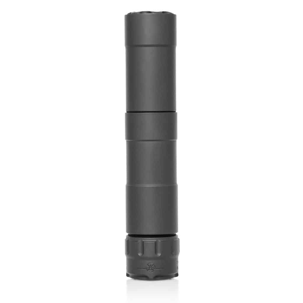 Rugged Suppressors Mustang22 black .22 LR modular suppressor