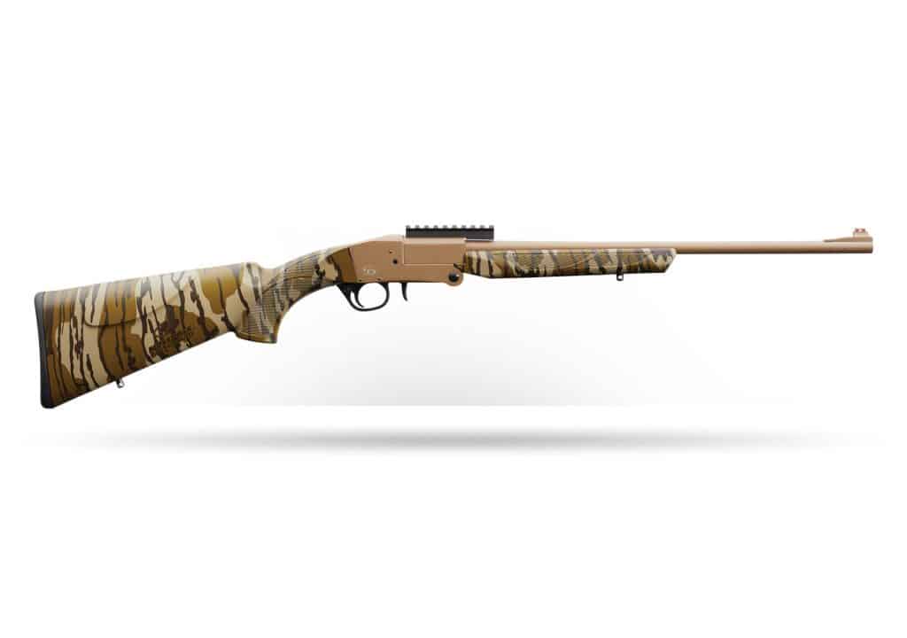 Charles Daly 101 .410 Bore single-shot shotgun with 20-inch barrel and Mossy Oak Bottomland stock