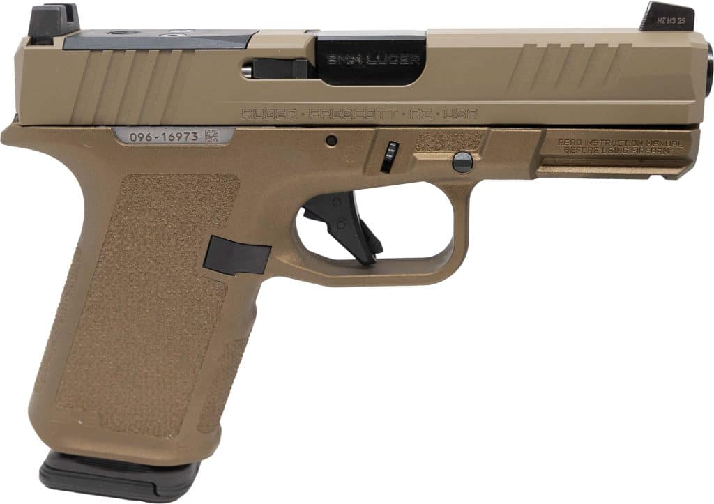 Ruger RUG RXM 9MM PST FDE 15RD DE semi-auto handgun