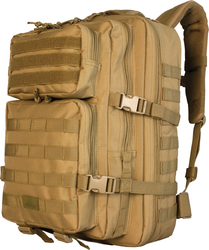 Red Rock Gear Large Assault Pack in Coyote with webbing