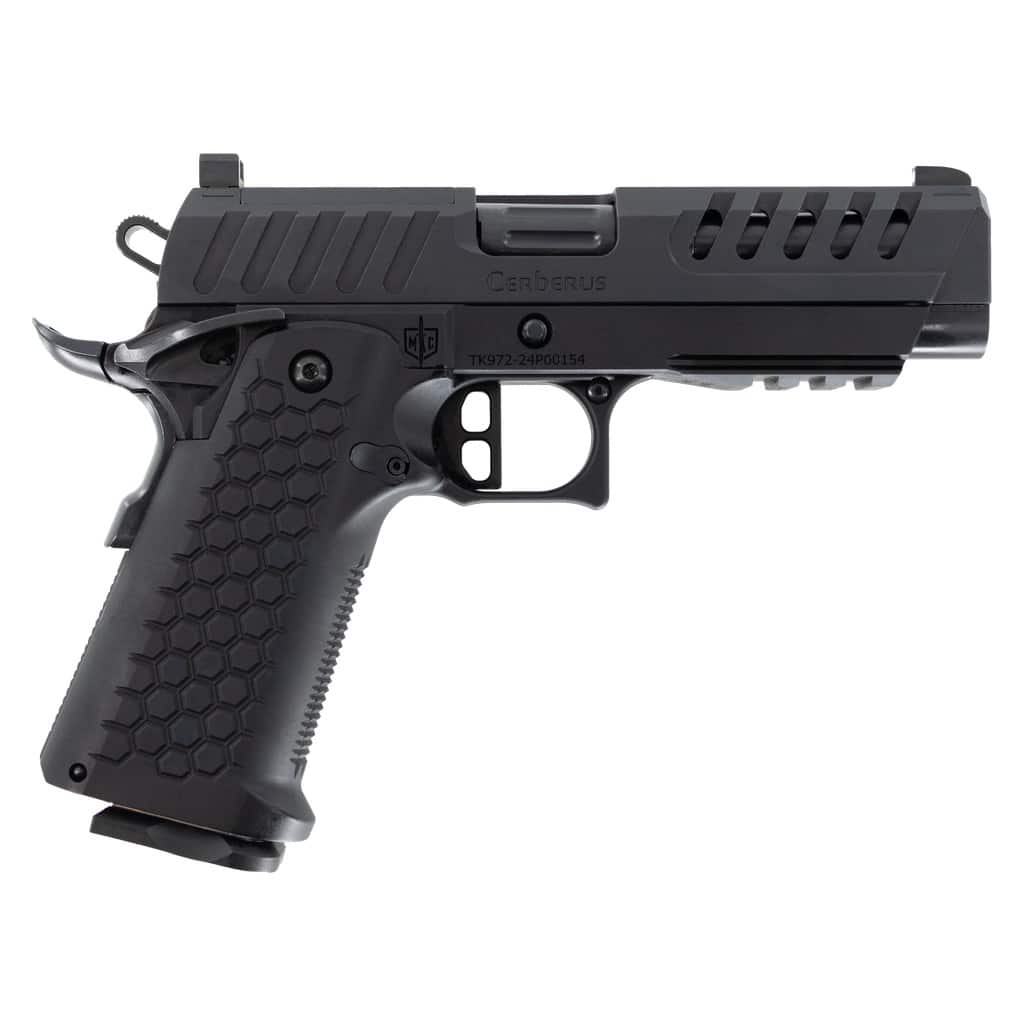 MAC Cerberus 2011 9mm black ported pistol with RMR optic cut
