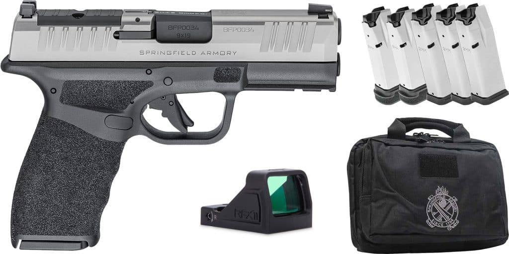 Holosun P.ID-HC black anodized pistol weapon light