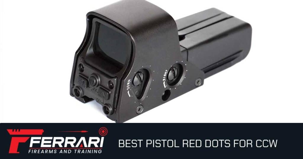 Best pistol red dots for concealed carry in 2026 — complete buyer's guide from Ferrari Firearms