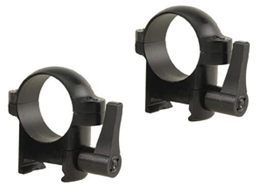 Burris 1-inch Zee quick-detach rings, Weaver style, medium matte finish