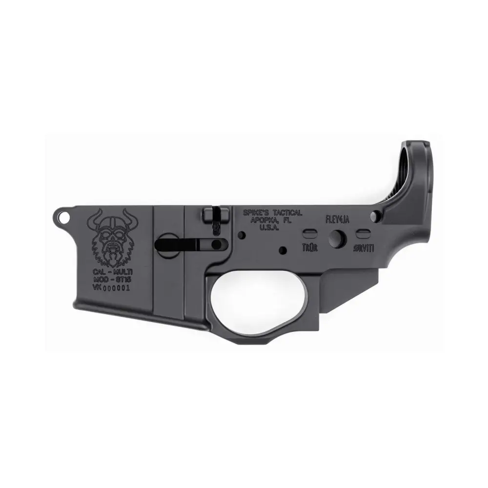 Spikes Tactical STLS031 Viking black stripped lower receiver