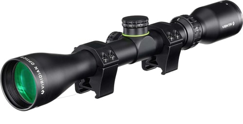 Viridian Venta 4-12x40 scope with rings in anodized black