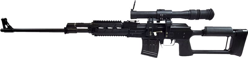 Zastava Arms M91 7.62x54R rifle with 24-inch barrel and POSP 4x24 scope