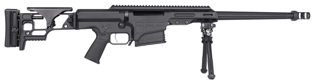 Barrett MRAD Covert 6.5mm Creedmoor rifle with 17-inch black fluted barrel