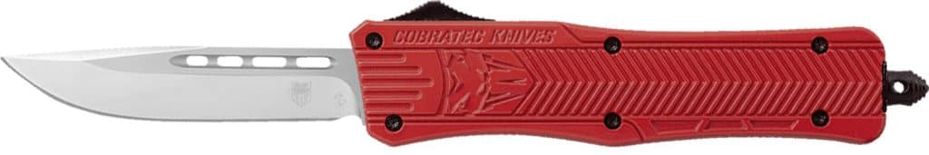 CobraTec Knives CBT MED CTK-1 RED DROP PT pocket knife
