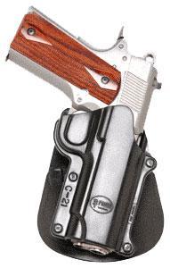 Fobus black right-hand 1911 style paddle holster