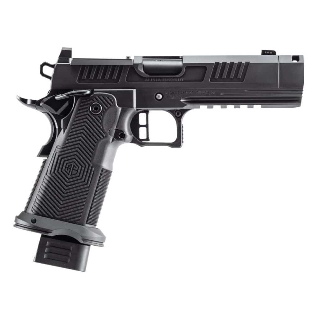 Alpha Foxtrot AF1911 Romulus 9mm pistol with 4.25-inch barrel and MOS optic cut