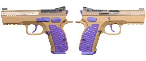 CZ-USA CZ SHADOW II COMPACT 9mm pistol, 4-inch barrel, Peanut Butter & Grape Jelly