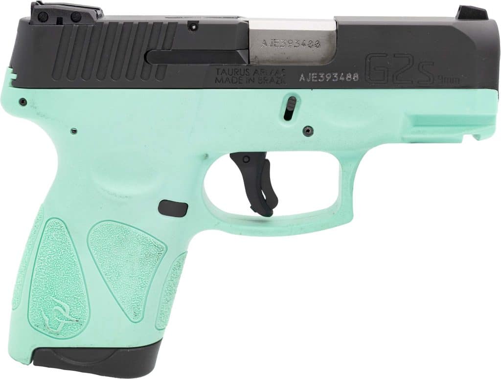 TAU G2S SLIM 9MM 7RD CYAN/BLK