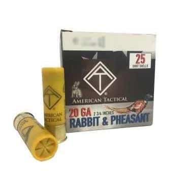 ATI Game Load 20 gauge 2-3/4-inch shotshells, 1-ounce load, 25 per box